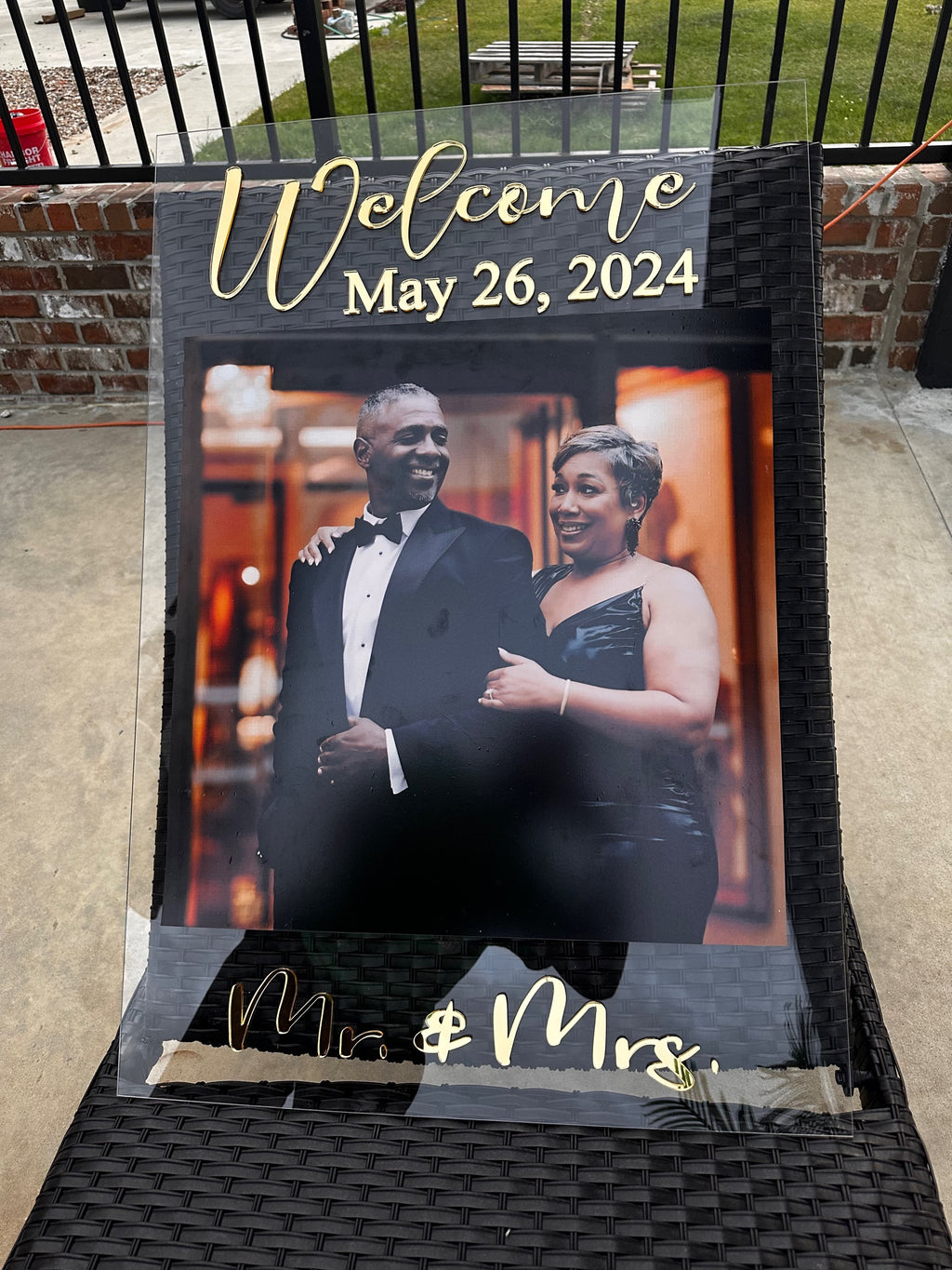 Acrylic Welcome Board image 1