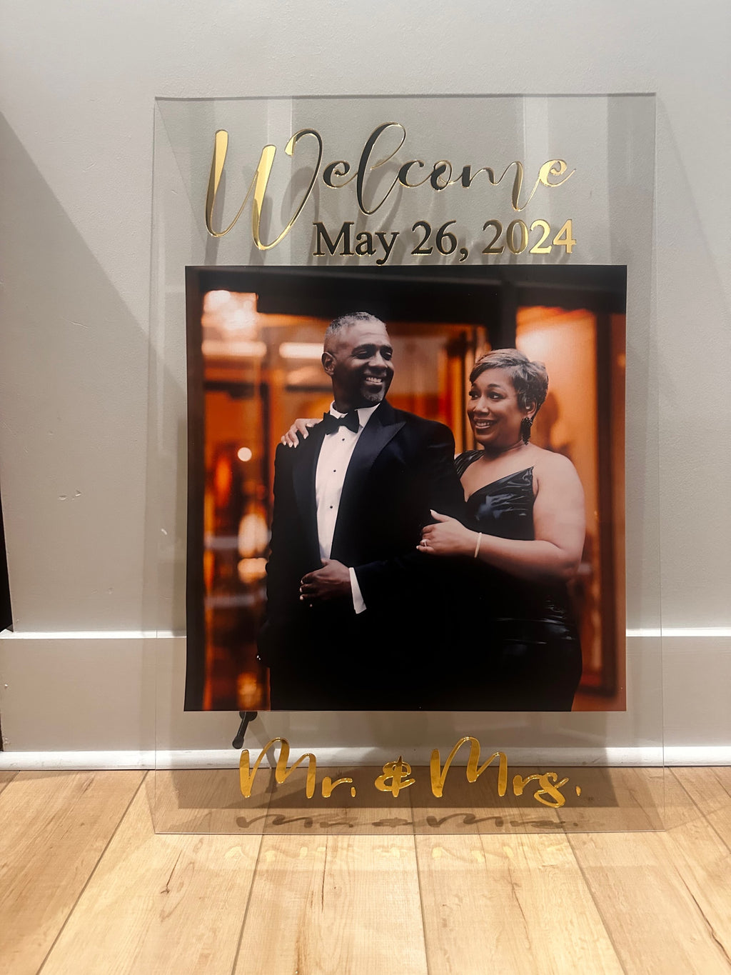 Acrylic Welcome Board image 0